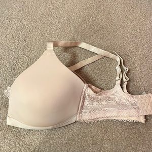 Cream Bra
